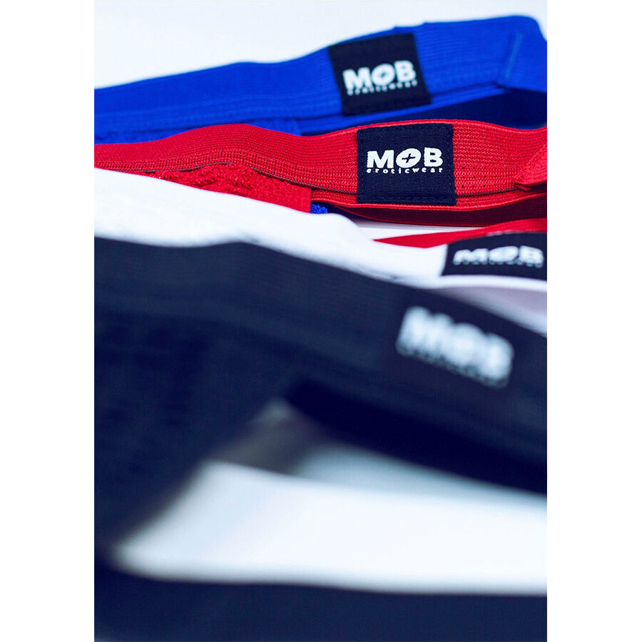MOB - MAIÔ JOCKSTRAP BRANCO FETICHE TAMANHO M