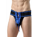 MOB - FETISH JOCKSTRAP FUTEBOL AZUL TAMANHO M