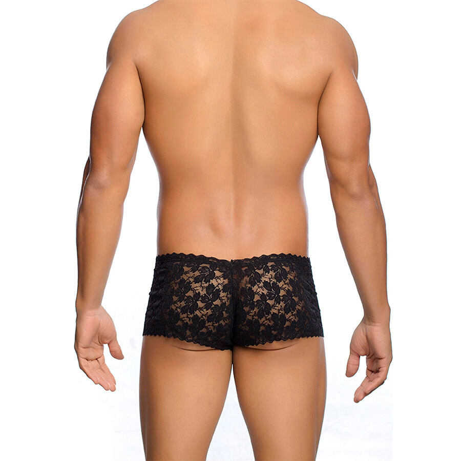 MOB - BOXER DE RENDA PRETA TAMANHO L/XL
