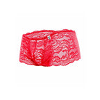 MOB - BOXER DE RENDA VERMELHA TAMANHO L/XL