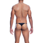 MOB - CALÇA V DE MICROFIBRA PRETA TAMANHO L/XL