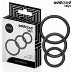 ADDICTED TOYS - CONJUNTO DE ANÉIS DE SILICONE MODELO 2