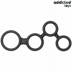 ADDICTED TOYS - ANEL PARA PÊNIS COM DIVISORES PARA TESTÍCULOS