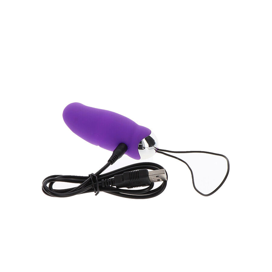 TOYJOY - FELICIDADE MEU ORGASMO EGGSPLODE VIBRADOR ROXO CONTROLE REMOTO