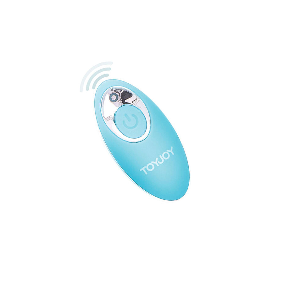 TOYJOY - FELICIDADE, EU ESTOU TÃO EXCITADO VIBRADOR COM CONTROLE REMOTO AZUL