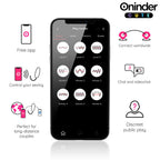 ONINDER CUTE - OVO DE SILICONE COM VIBRAÇÕES PARA PRAZER E AMOR - APLICATIVO GRATUITO GLOBAL