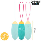 ONINDER CUTE - OVO VIBRATÓRIO PARA PRAZER E AMOR - GEMAS DE SILICONE GIRATÓRIAS - APLICATIVO GRATUITO GLOBAL