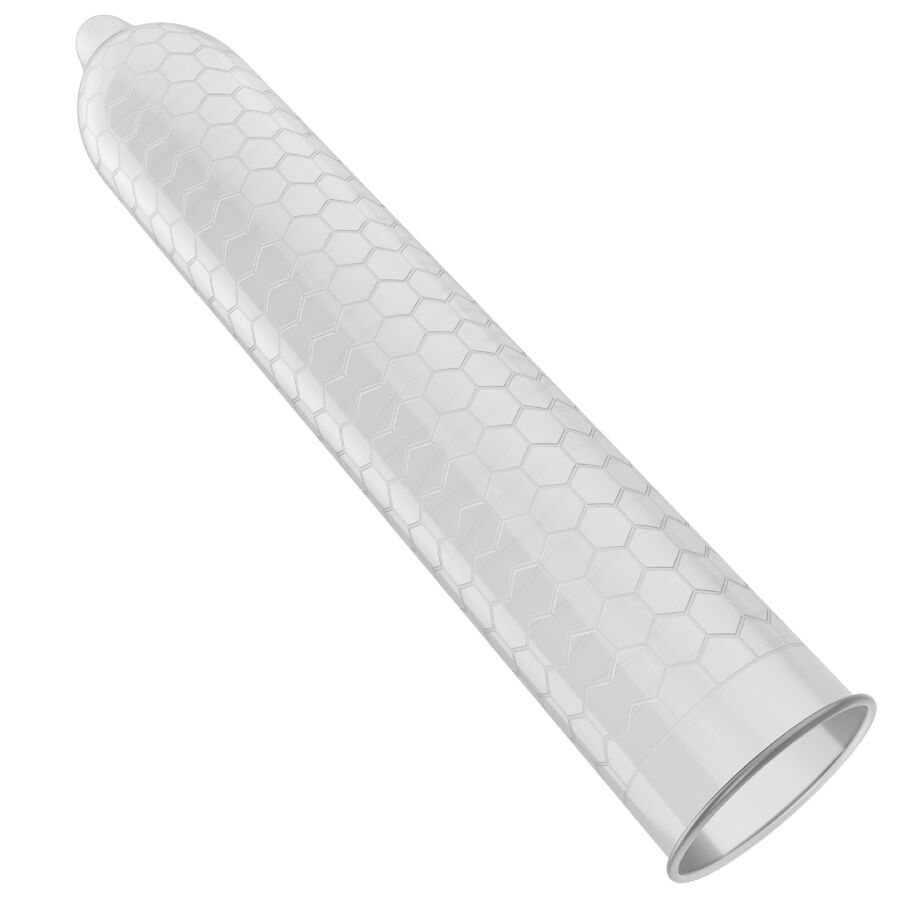LELO - CAIXA DE PRESERVATIVOS ORGÂNICOS HEX 3 UNIDADES