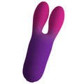 ROCKS-OFF - VIBRADOR FLEXÍVEL GLO-GIRL BUNNY ROXO