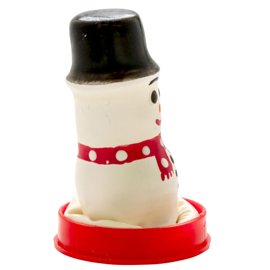 CONDOMERIE - PRESERVATIVOS NOVIDADES PINTADOS À MÃO BONECO DE NEVE