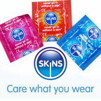 SKINS - PACOTE COM 4 PRESERVATIVOS PREMIUM VARIADOS