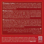 SKINS - PACOTE COM 4 PRESERVATIVOS PREMIUM DE MORANGO