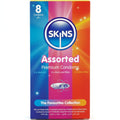 SKINS - PACOTE COM 8 PRESERVATIVOS PREMIUM VARIADOS