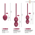 INTENSE - KIT CHARLI KEGEL BALL BURGUNDY