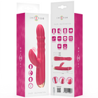 INTENSE - CHLOE VIBRADOR MULTIFUNCIONAL 3 EM 1 VERMELHO