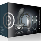 CLIMAXIMUM - KIT EXCITE ANEL PARA PÉNIS + MASSAGEADOR DE PRÓSTATA COM FIO