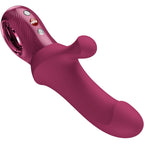 FUN FACTORY - BI STRONIC CURVE THRUSTING RABBIT PULSATORS VERMELHO VINHO