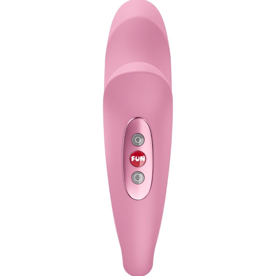 FUN FACTORY - VIBRADOR DE DUPLA PULSAÇÃO DE AR INSERÍVEL VELOCE ROSE