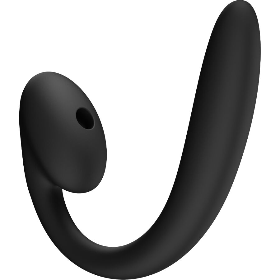 FUN FACTORY - CRESCENDO VIBRADOR DE DUPLA PULSAÇÃO DE AR INSERÍVEL PRETO