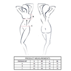 PASSION - CONJUNTO DE SUITÃ + TANGA TIVOLEA MISTY ROSE P/M