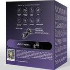 SNAIL VIBE - JOVI COUPLES RING CONTROLE REMOTO PRETO