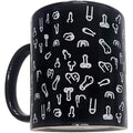 DIABLO PICANTE - CANECA PÊNIS PRETA 370 ML