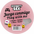 DIABLO PICANTE - JOGO DE DADOS LUGAR + POSIÇÕES PARA MULHERES COM COPO