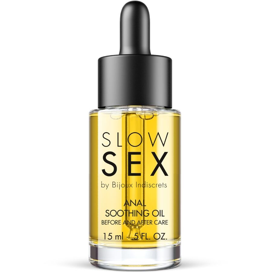 BIJOUX INDISCRETS - ÃLEO ANAL CALMANTE PARA SEXO LENTO 15 ML