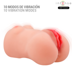 INTENSE DEEP TOUCH - MASTURBADOR VIBRATÓRIO E DE SUCÇÃO CATHERINE COM VOZ