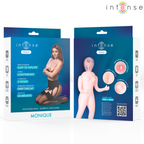 INTENSE DOLLS - BONECA INFLÁVEL MONIQUE COM TRÊS ORIFÍCIOS