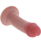 GET REAL - PÊNIS DE TPE DELUXE DE DUPLA DENSIDADE E ESPESSURA, 18 CM
