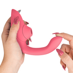WOMANIZER - VIBRADOR ESTIMULADOR BLEND RABBIT ROSA VIBRANTE