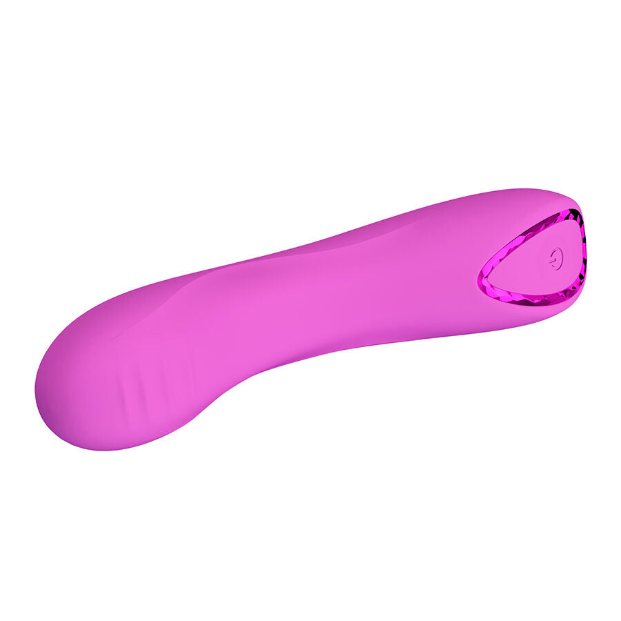 PRETTY LOVE - DJ DICK VIBRADOR ROXO PARA PONTO G