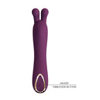 PRETTY LOVE - DJ RABBIT VIBRADOR DE PONTO G ROXO