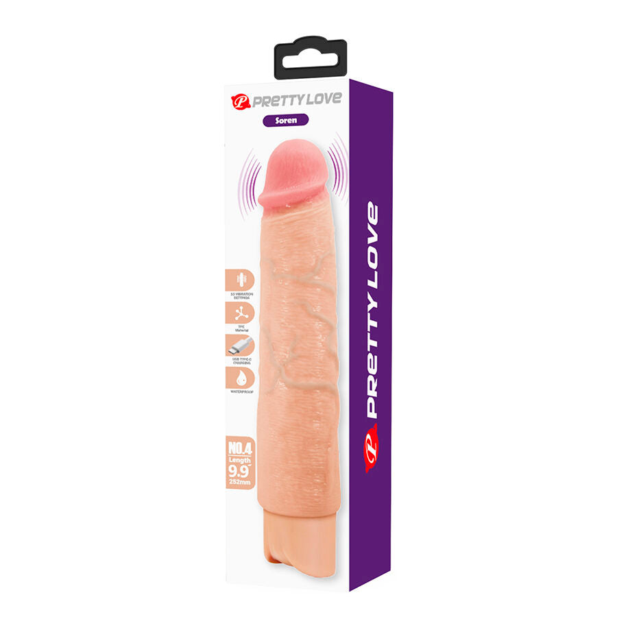PRETTY LOVE - SOREN VIBRADOR FLEXÍVEL E REALISTA