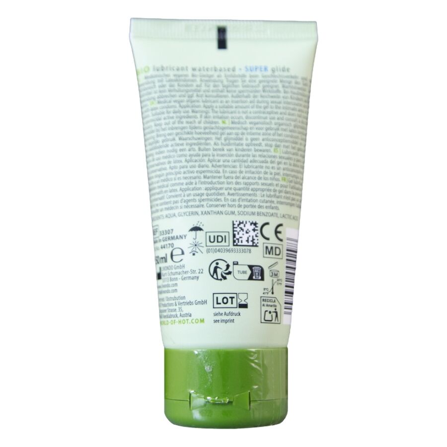 HOT - BIOLUBRIFICANTE À BASE DE ÁGUA 50 ML