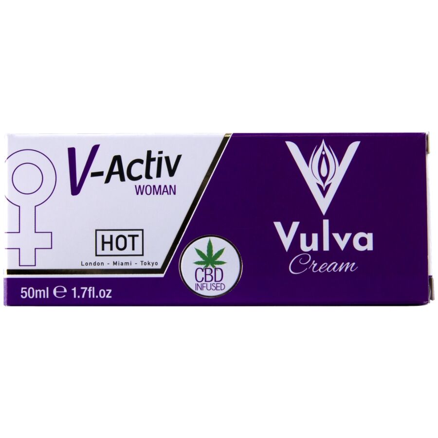 CREME VULVA QUENTE COM CBD 50ML