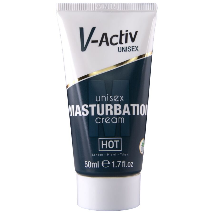 HOT - CREME PARA MASTURBAÇÃO COM CBD - UNISSEX 100ML