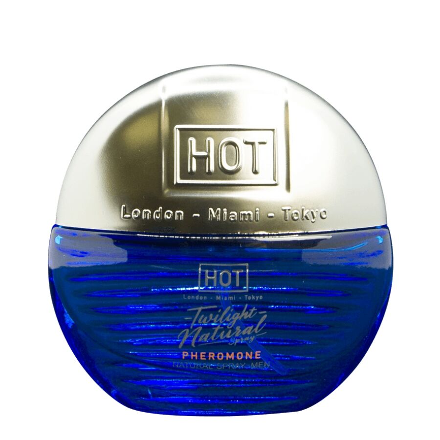 HOT - FEROMÔNIO CREPÚSCULO NATURAL PARA HOMENS 15 ML