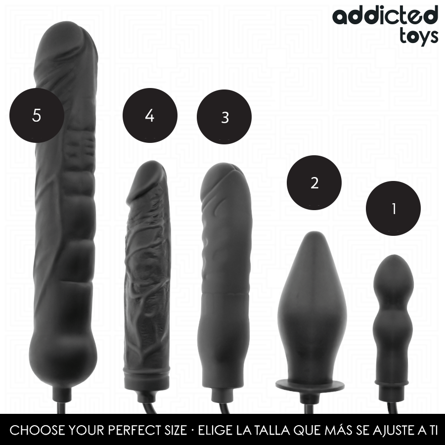 ADDICTED TOYS - DILDO INFLÁVEL MODELO 3