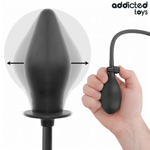 ADDICTED TOYS - PLUG ANAL INFLÁVEL MODELO 2
