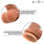 MR INTENSE - GARY M PÊNIS DE SILICONE ULTRA-REALISTA COM TESTÍCULOS 20 CM -Ø- 4,2 CM