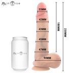 MR INTENSE - GARY L PÊNIS DE SILICONE ULTRA-REALISTA COM TESTÍCULOS 23 CM - Ø- 4,7 CM