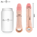 MR INTENSE - CAPA DE SILICONE PARA PÊNIS SIMON L 16 CM -Ø- 4,5 CM
