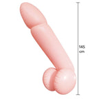 HIDDEN DESIRE - PÊNIS INFLÁVEL GIGANTE WILLY 145 CM