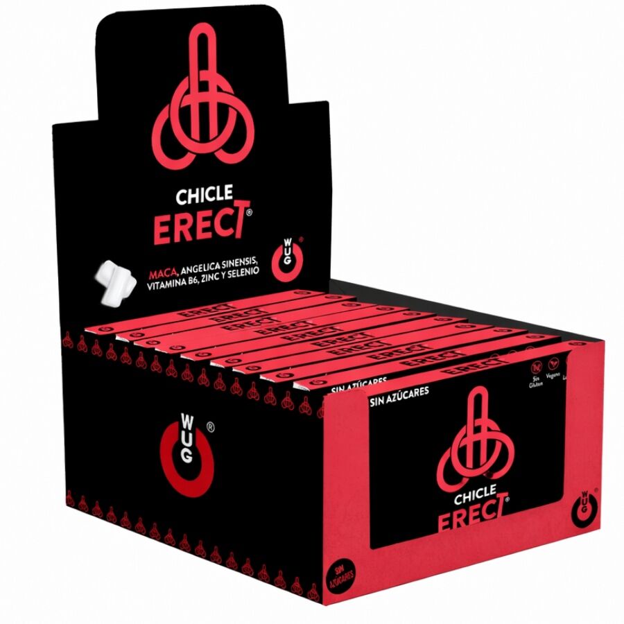 WUG SEX SENSE - POTENCIALIZADOR DE EREÇÃO | EXPOSITOR 12 X 8 UNIDADES