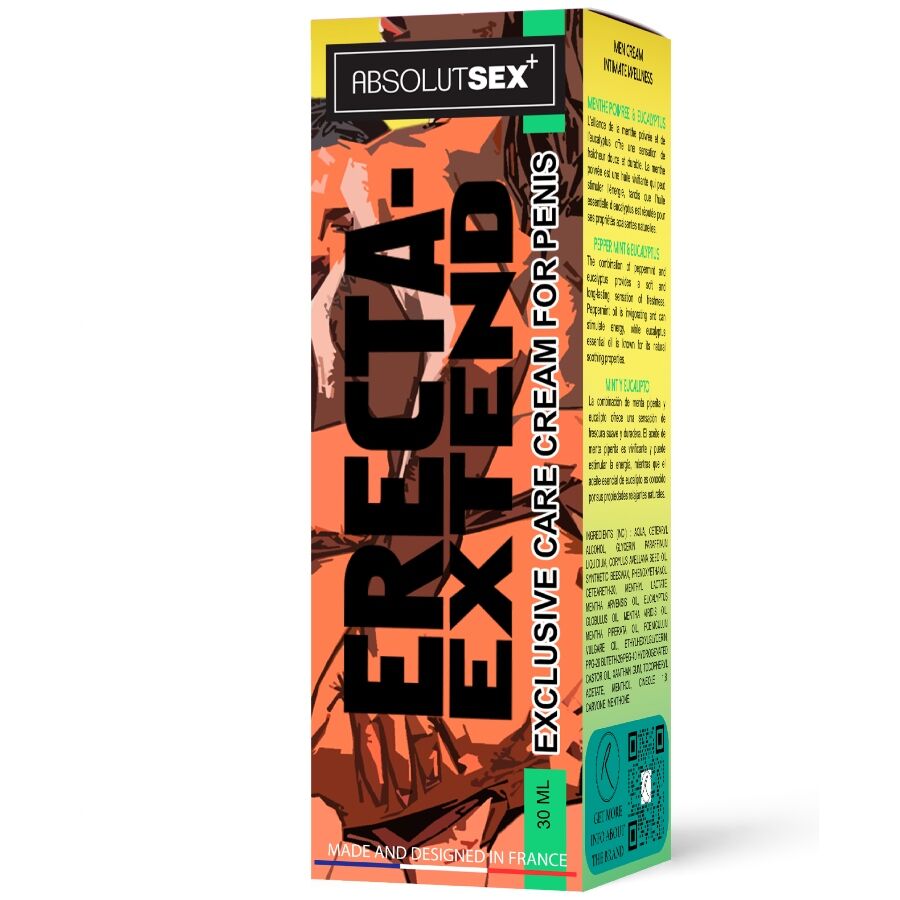 RUF - ERECTA EXTEND CREME RETARDANTE E REFRESCANTE 40ML