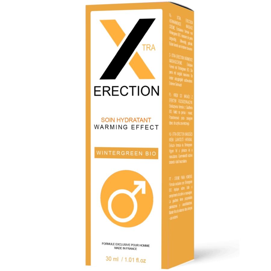 RUF - X ERECTION EFEITO CALOR CREME PARA EREÇÃO 30 ML