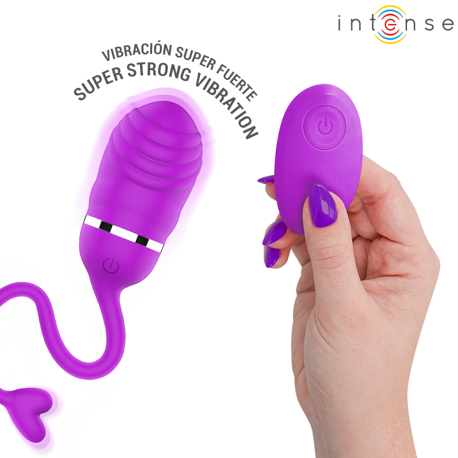 INTENSE - SOOKIE OVO VIBRATÓRIO COM CONTROLE REMOTO ROXO