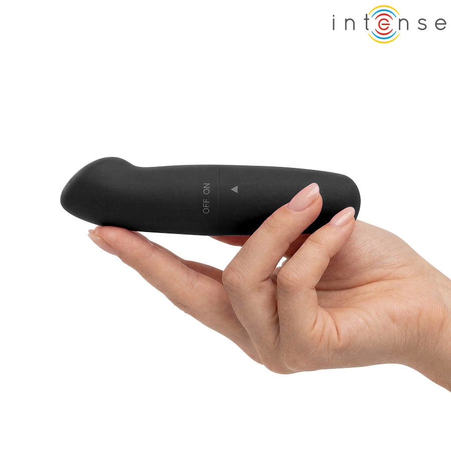 INTENSE - VIBRADOR PHIL G-SPOT PRETO 13 CM